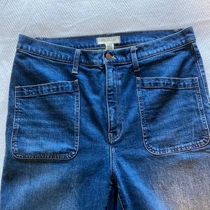 Madewell Full Length Classic Straight Jeans
